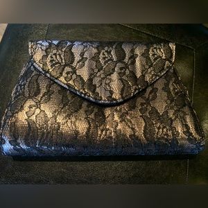 Neiman Marcus evening lace handbag